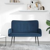 SOFA za dvije osobe Plava 115 x 61 x 87 cm Tkanina | Eponuda.ba