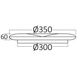  LED Plafonjera 24W CCT 2450Lm | Shoptok.si