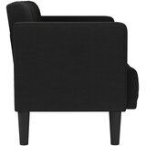  Dvosjed crne boje 111 cm tkanina | Eponuda.com