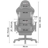 Huzaro Force 5.7 Crna Gaming stolica Slike