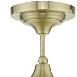  Där Lighting CAD0175 -Kupatilski prislonjen luster CADEN 1xE27/60W/230V IP44 mesing | Eponuda.com