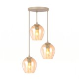  Luster na sajli ISTAR 3xE27/15W/230V bež/dimljena bež | Eponuda.com