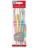  SET KISTOVA OD SINTETIČKIH VLAKANA PK4 FABER-CASTELL 481620 PASTEL BLISTER | shoptok.hr
