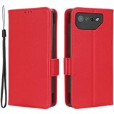 INORCO Za telefon Asus ROG Phone 7 5G preklopno stojalo za telefon lupina PU usnjena denarnica proti padcu torbica s teksturo litchi telefonski ovitek, (22036932) Cene