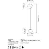 Opviq eylul - 15682 - plava podna lampa | Eponuda.com