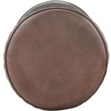 Furnova Barski stolček bledo rjavo pravo usnje, (21949518) | Shoptok.si