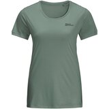 Jack Wolfskin Majice s kratkimi rokavi Tech Tee W Zelena | Shoptok.si