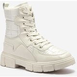Resti Cream women's non-insulated bagger boots Qertera- Footwear | Shoptok.si