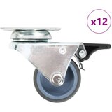 vidaXL Udvojeni okretni kotačići 12 kom 50 mm Cijene