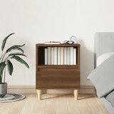 The Living Store Nočna omarica rjav hrast 40x35x50 cm - Nočna Omarica, (21433469) | Shoptok.si