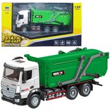 Metalni kamion za smeće, Huina Green 1:50 | shoptok.hr