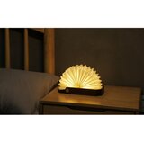 Gingko LED namizna svetilka v beli in temni naravni barvi (višina 4 cm) Origami – | Shoptok.si
