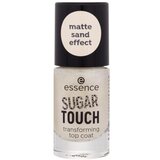 Essence Sugar Touch Transforming Top Coat nadlak z mat zlatimi bleščicami 8 ml Cene