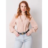 Och Bella Shirt-TW-KS-BP-195A.22-beige Cene