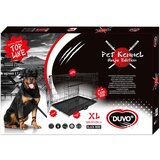 Duvo ninja edition kavez za pse sa 2 vrata, klizna vrata i plastičnim dnom | ePonuda.com