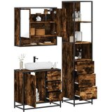  3-dijelni set kupaonskog namještaja boja hrasta drveni | shoptok.hr
