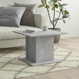  Stolić za kavu boja betona 55,5x55,5x40 cm konstruirano drvo | shoptok.hr