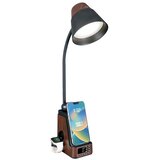  Immax 08999L - LED+CCT prigušiva stona lampa sa bežičnim Qi punjenjem IDEAL LED/8W/230V braon | Eponuda.com