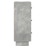 Ormar s ladicama Betonska siva 33 x 34,5 x 90 cm | shoptok.hr