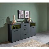 MID.YOU ŠIROKA KOMODA, antracit | Shoptok.si