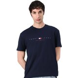 Tommy Jeans Flag Linear T-Shirt Dark Night Navy Crna | shoptok.hr