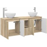  Set ormarića za kupaonicu 3 kom. Hrast sonoma | shoptok.hr