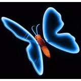 Aigostar LED spoljašnja dekoracija 468xLED 75 cm IP44 leptir/plava | Eponuda.com