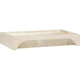  Umivaonik krem 58 x 39 x 10 cm mramorni Slike
