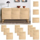 vidaXL Vrata sa žaluzinama 2 kom od masivne borovine 39,5 x 39,4 cm Cijene