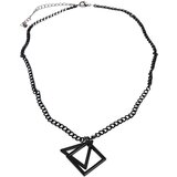 Urban Classics Accessoires Mercury Layering Necklace black | Shoptok.si