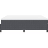  Krevet s opruga kutije Tamno siva i bijela 180 x 200 cm | shoptok.hr