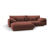 Micadoni Ružičasta kutna garnitura od bouclé tkanine (s lijevim kutom) Torino – Home | shoptok.hr