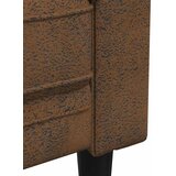  Dvosjed Chesterfield smeđi od tkanine | shoptok.hr