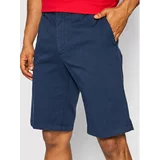 Paul & Shark Kratke hlače iz tkanine C0P4000 Mornarsko modra Regular Fit