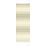 vidaXL Plisirana žaluzija Cream 50x150 cm Širina tkanine 49,4 cm | Shoptok.si