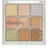 Dasique Pro Concealer Palette paleta korektora za nesavr&amp;scaron;enosti na licu nijansa 02 Medium Cover 8 g Slike