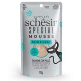 Schesir Special Skin&Coat Mousse - Losos, Piletina, Kokosovo I Losovo Ulje - 70 g | Eponuda.com