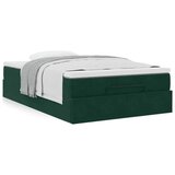  Otomanski krevet s madracem tamnozeleni 120x200 cm baršunasti | Eponuda.com