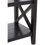 Premier Housewares Črn regal iz masivnega bora 120x81x40 cm Heritage – | Shoptok.si