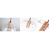 Toolight staklena stropna svjetiljka lassi 20+25+30 cm | shoptok.hr