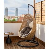 Kave Home Tamno siva/u prirodnoj boji podstavljena viseća vrtna fotelja Cira – | shoptok.hr