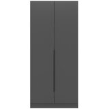 MID.YOU Omara S Klasičnimi Vrati Kopenhagen, Antracit | Shoptok.si