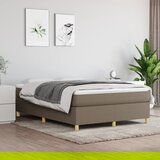 The Living Store Posteljni okvir taupe 140x200 cm blago - Box Spring Posteljni Okvir, (21515900) Cene