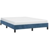 vidaXL okvir za krevet tamnoplavi 140x200 cm baršunasti | shoptok.hr