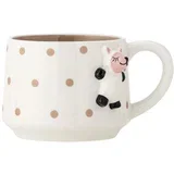 Bela lončena skodelica 370 ml Dolly –