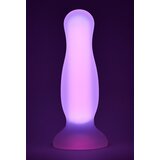 DREAMTOYS Radiant Soft Silicone Glow in the Dark Plug Large Pink Cene