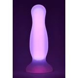 DREAMTOYS Radiant Soft Silicone Glow in the Dark Plug Large Pink