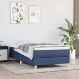  Za krevet s oprugama plavi 80 x 200 cm od tkanine | shoptok.hr