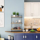 Kalune Design Polica s više razina u dekoru hrasta u prirodnoj boji 40 cm Pulalis – | shoptok.hr