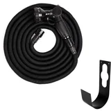 Set vrtne cevi Deluxe - črna